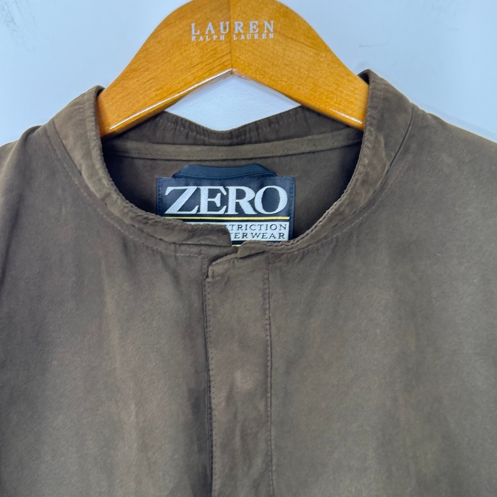 Zero Restriction Jacket Microfiber Pullover Xl Br… - image 7